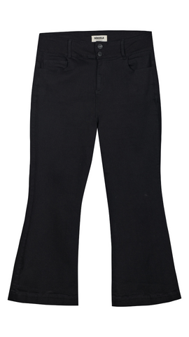 DISCOLA® Jean Onyx – Black Wide-Leg Denim