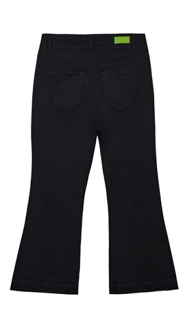 DISCOLA® Jean Onyx – Black Wide-Leg Denim
