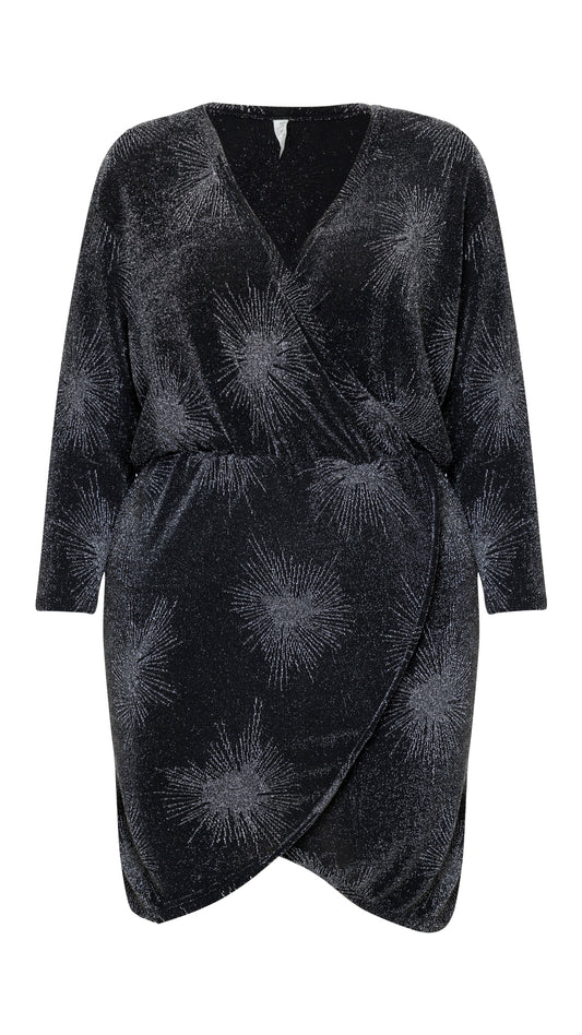 Black Shine Dress