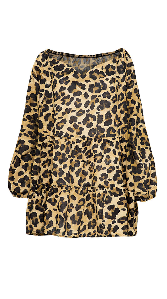 Leopard Print Dress