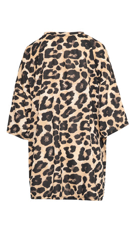 Camiseta Oversize Animal Print