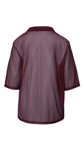 Camisa Malla Vinotinto