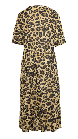 Maxi Vestido Leopardo Print