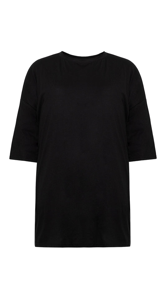 Black/Brown Oversized T-shirt
