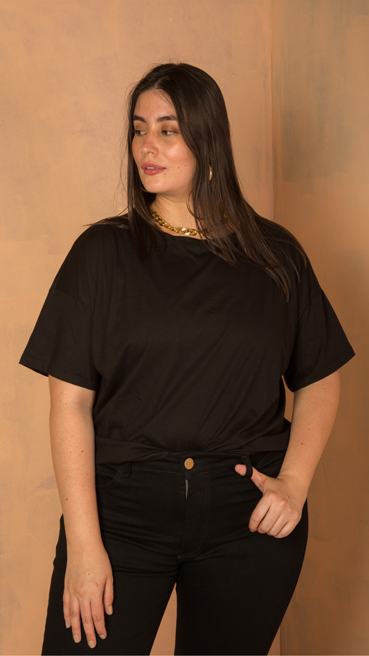 Camiseta Básica Cuello Redondo