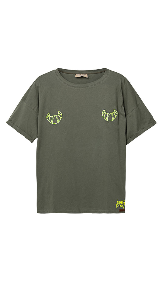 Pistachio Croissant T-shirt
